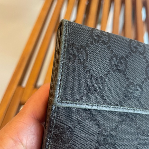 Gucci Monogram Bamboo Wallet - Picture 5 of 9